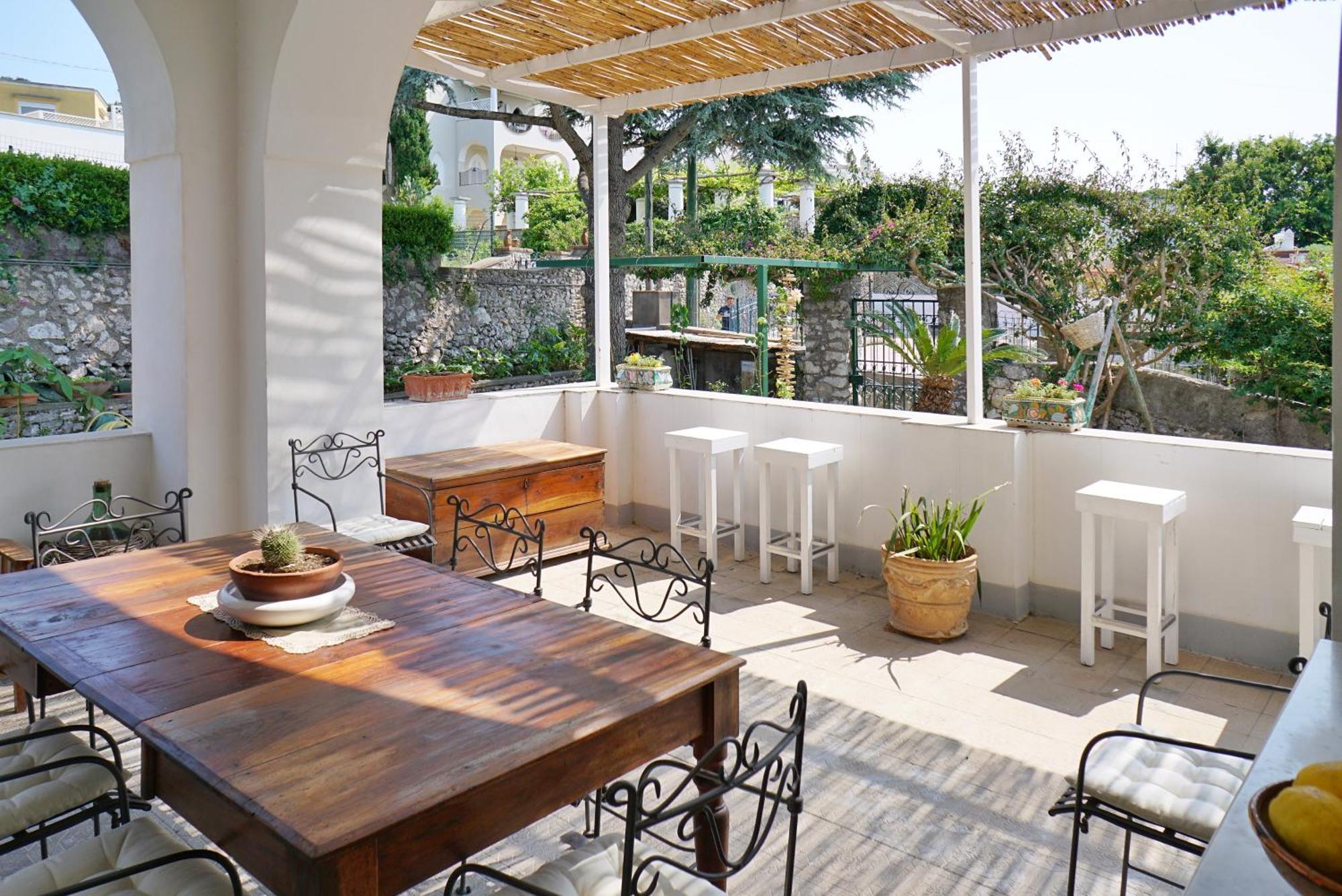 Dimora Storica Villa Pasquale Capri Exterior foto