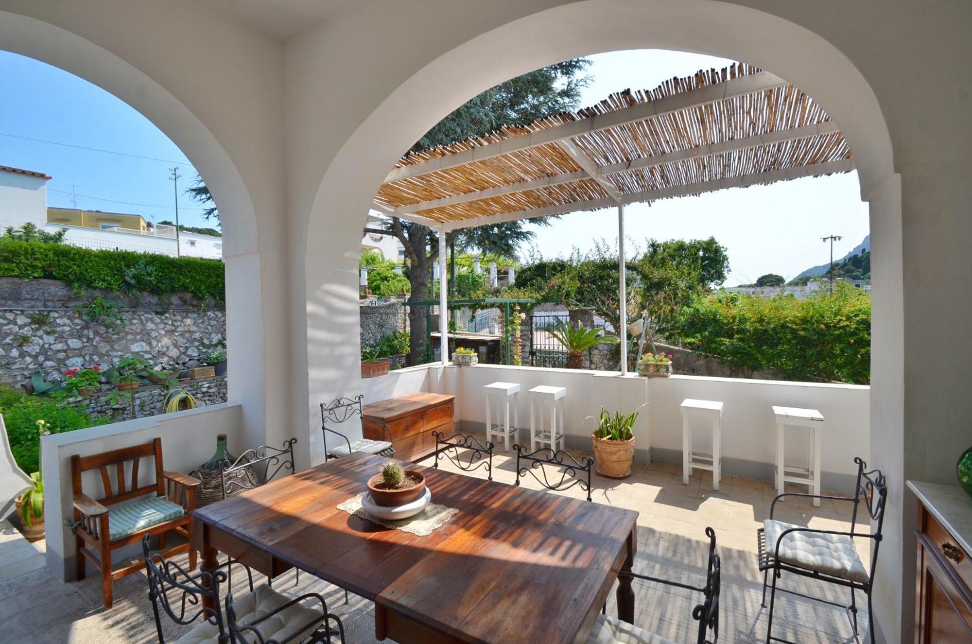 Dimora Storica Villa Pasquale Capri Exterior foto