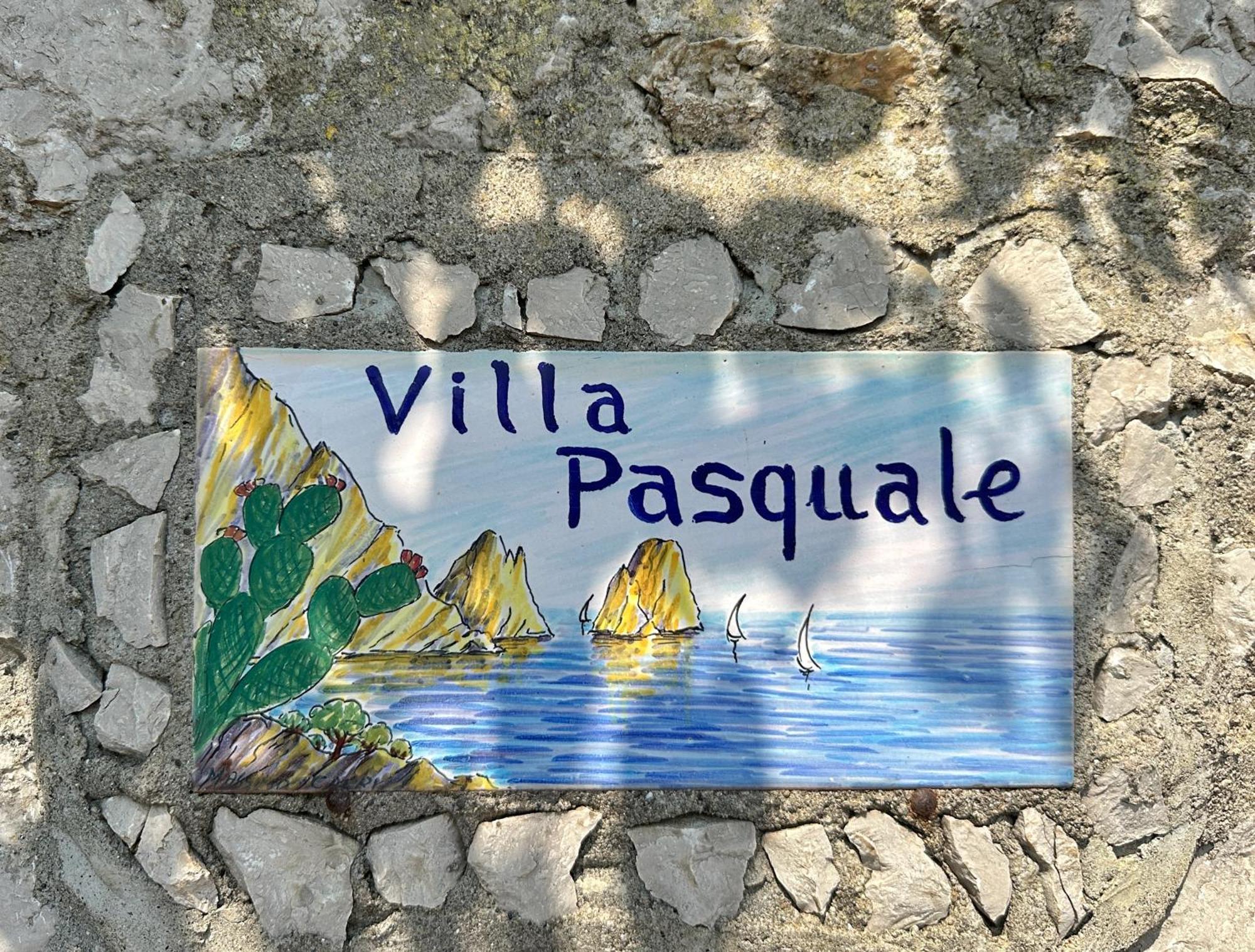Dimora Storica Villa Pasquale Capri Exterior foto